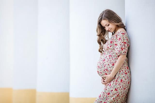 gravid i tredje trimester